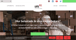 Desktop Screenshot of liftsall.se